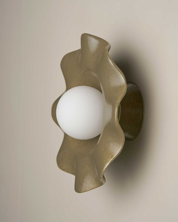 Ceramic Pearl Wall Sconces Lights Australian Made Robert Gordon Interiors