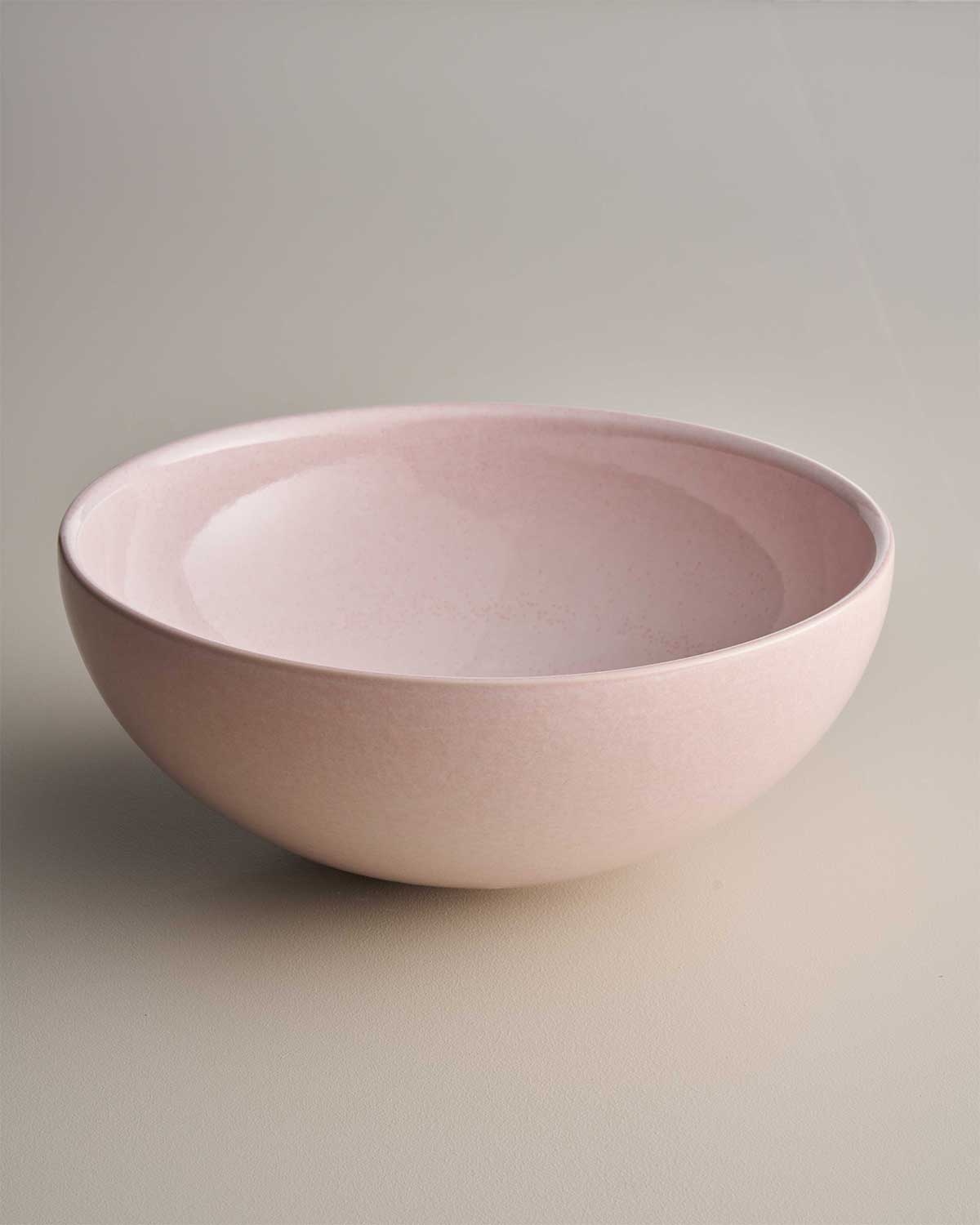 Clay 340 Ceramic Above Counter Basin / Rose Quartz