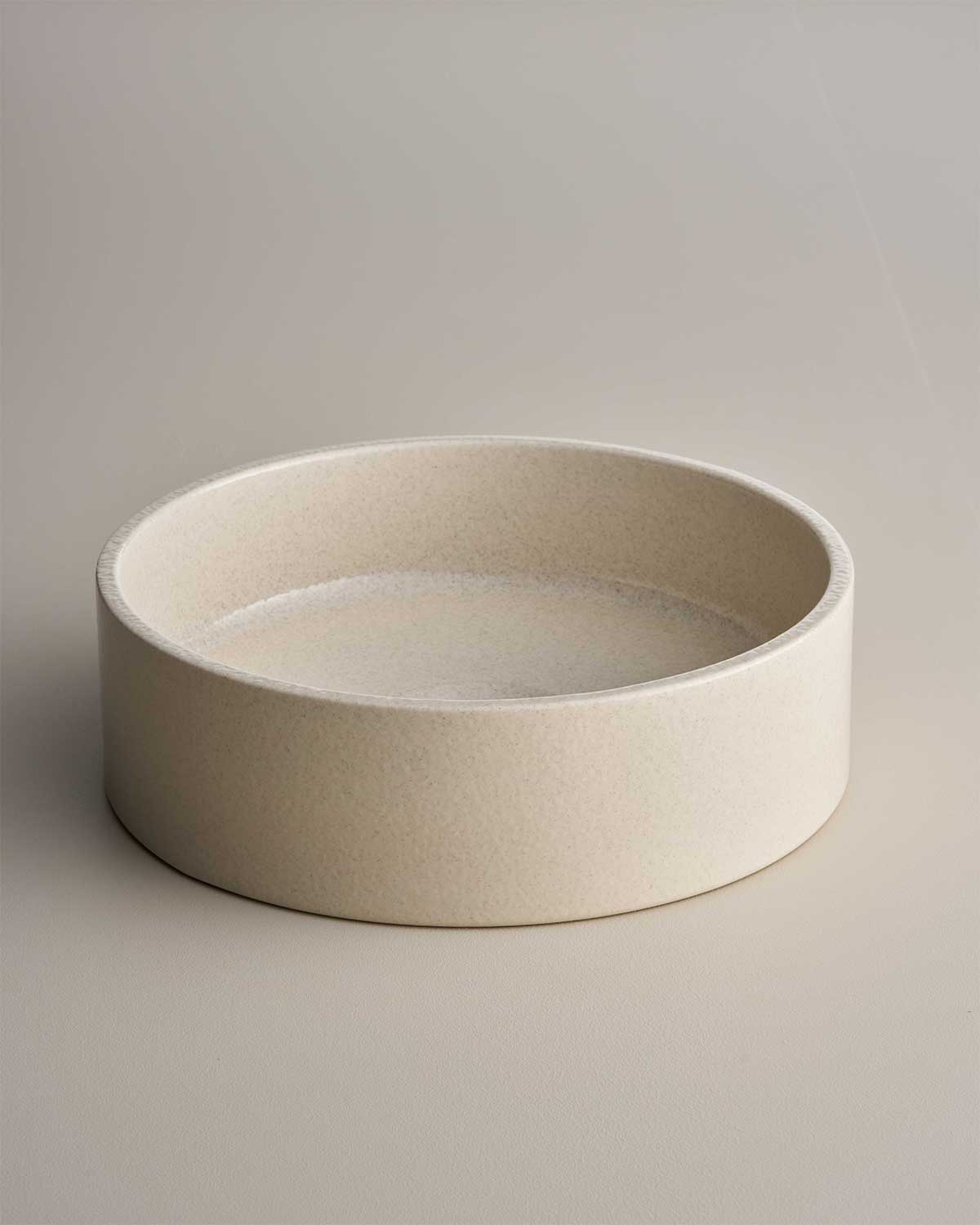 Clay 350 Ceramic Above Counter Basin / Poppyseed