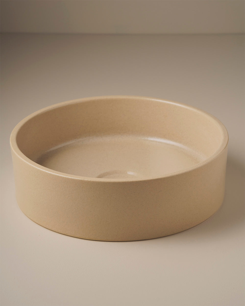 Clay 400 Ceramic Above Counter Basin / Sand