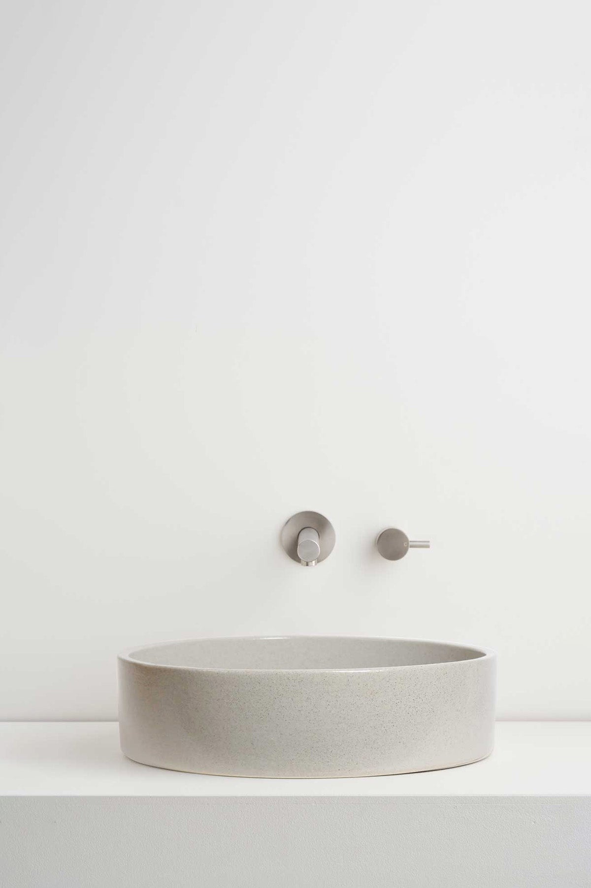 Clay 400 Ceramic Above Counter Basin / Stone