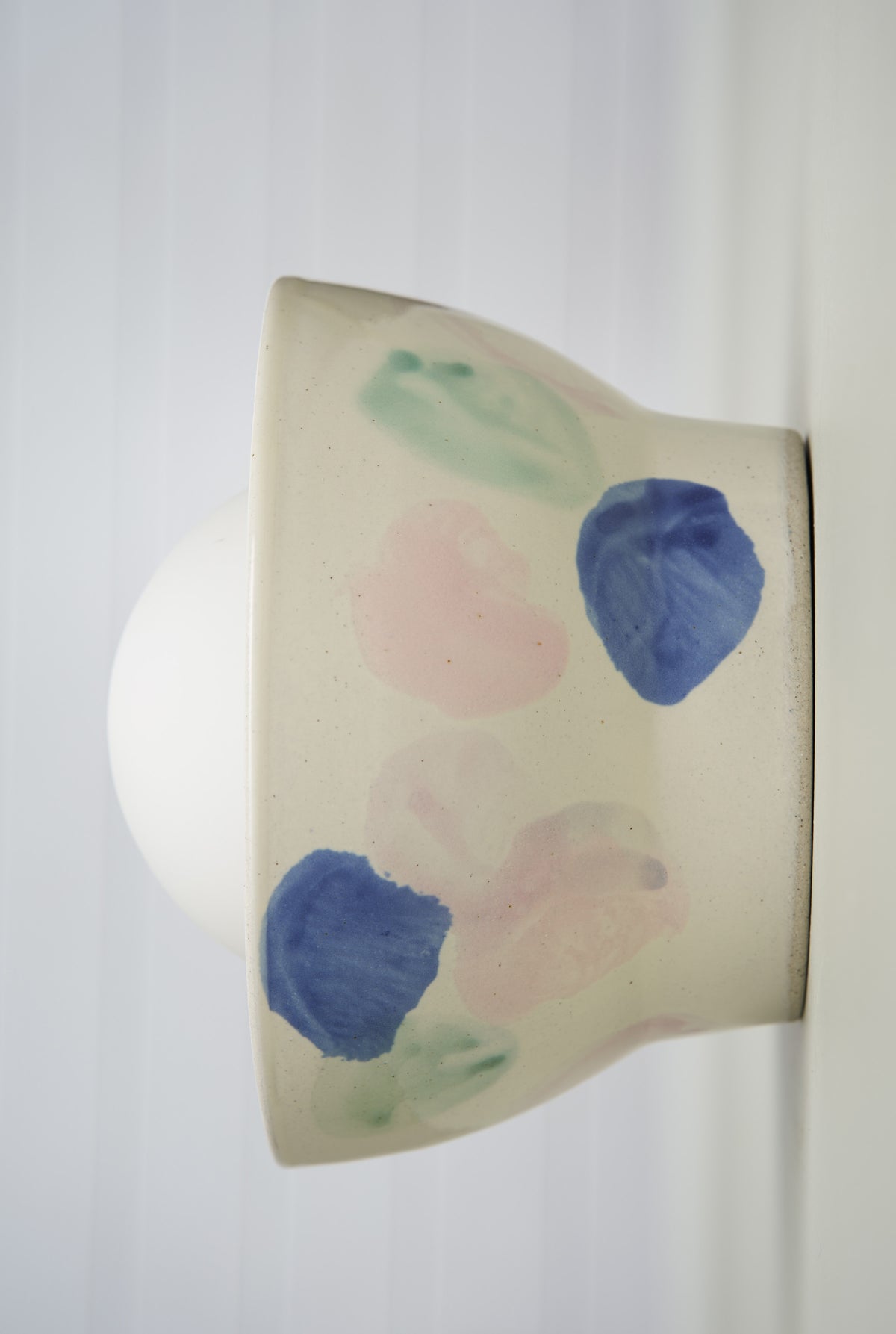 Ceramic Wall Bowl Sconce Light / Happy Days