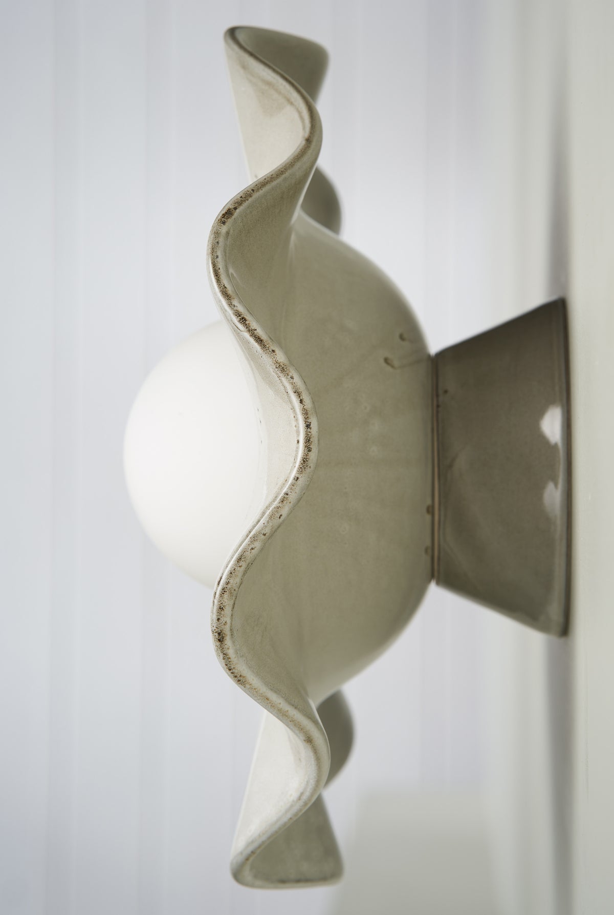 Ceramic Wall Pearl Sconce Light / Saltbush