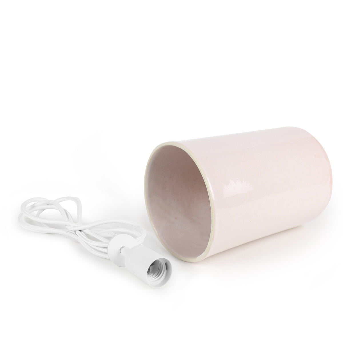 Small Cylinder Light / Rose Quartz