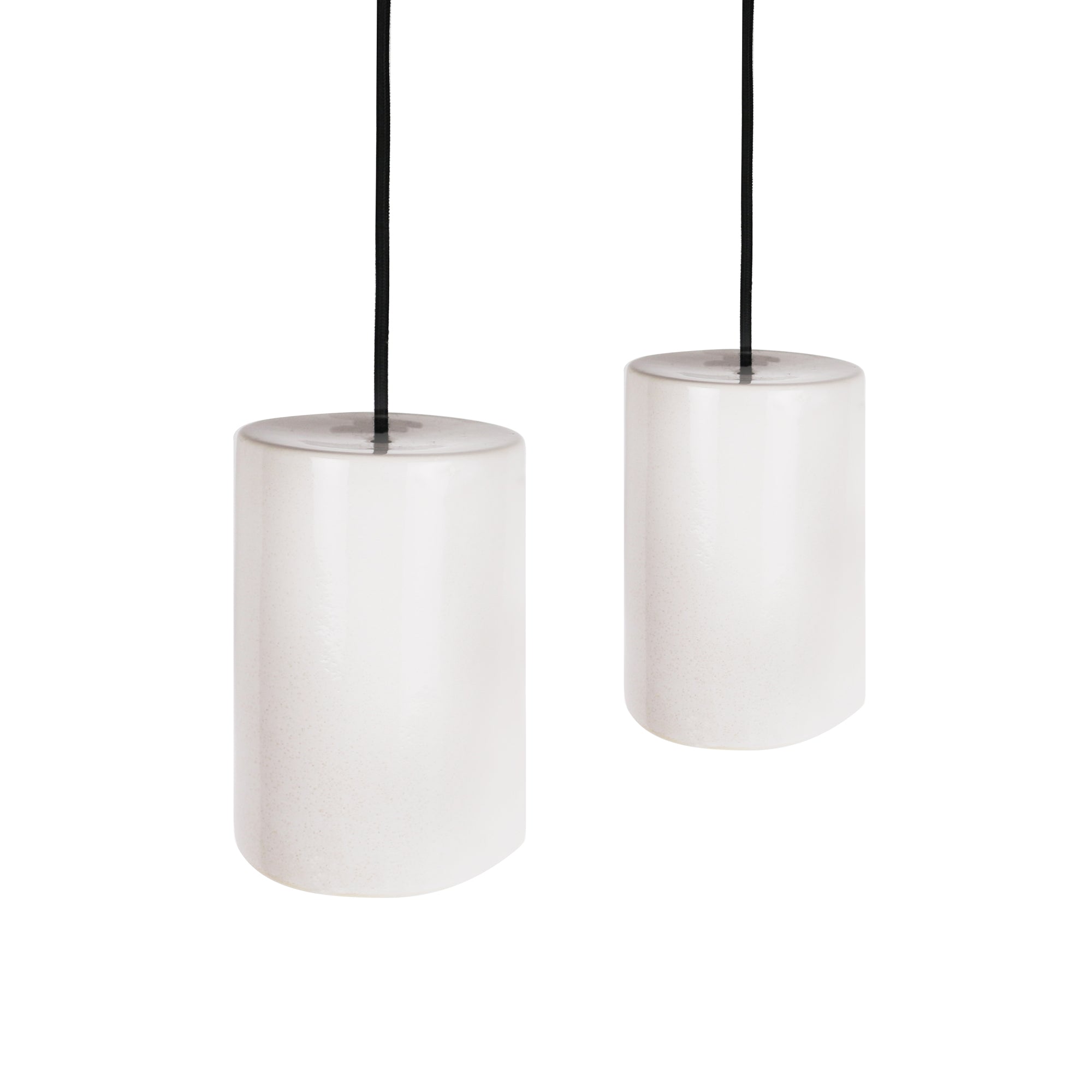 Large glass cylinder pendant hot sale light