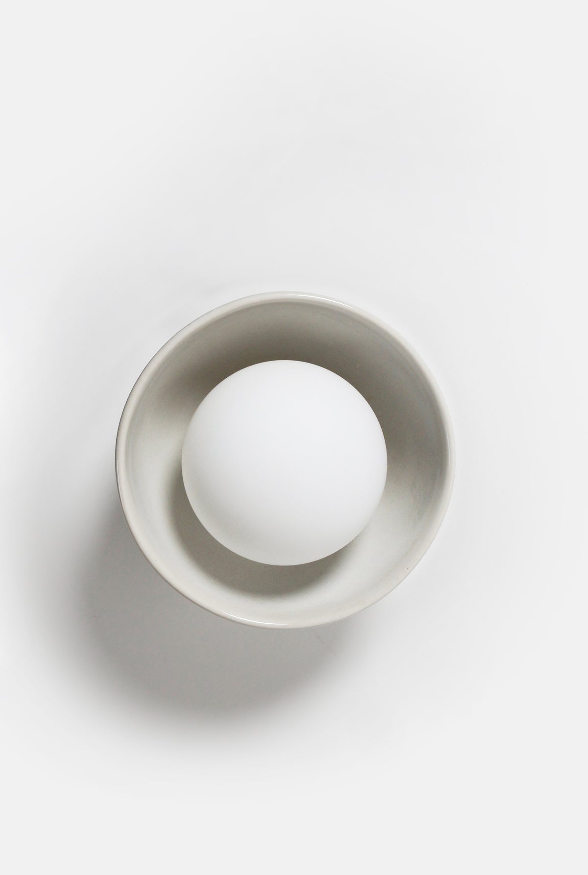 Ceramic Wall Bowl Sconce Light / Coast
