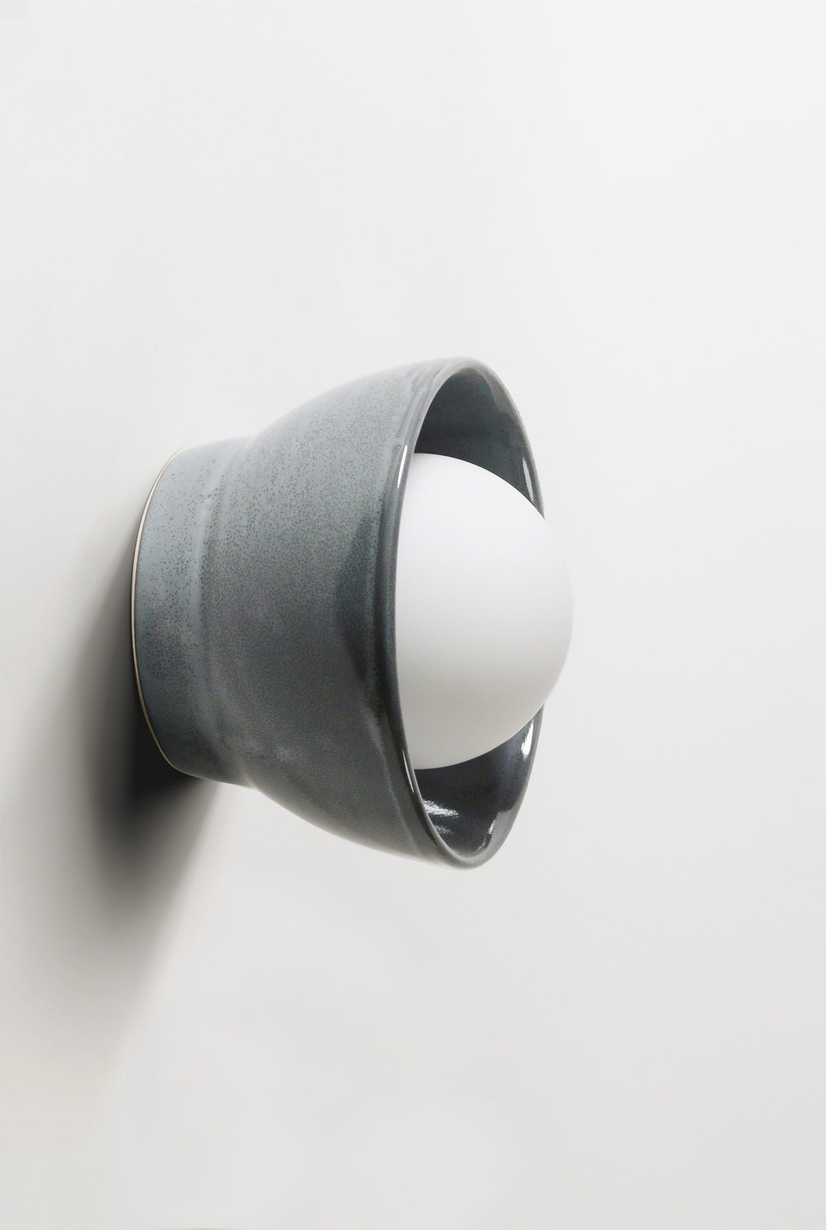 Ceramic Wall Bowl Sconce Light / Storm