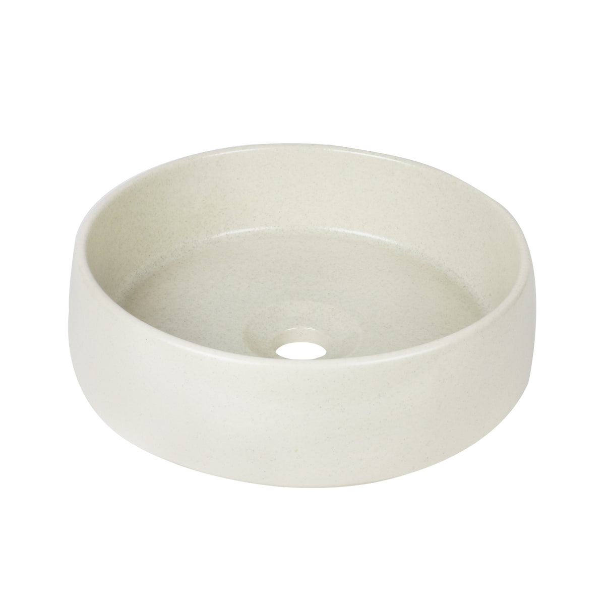 Kiln 360 Ceramic Above Counter Basin / Poppyseed