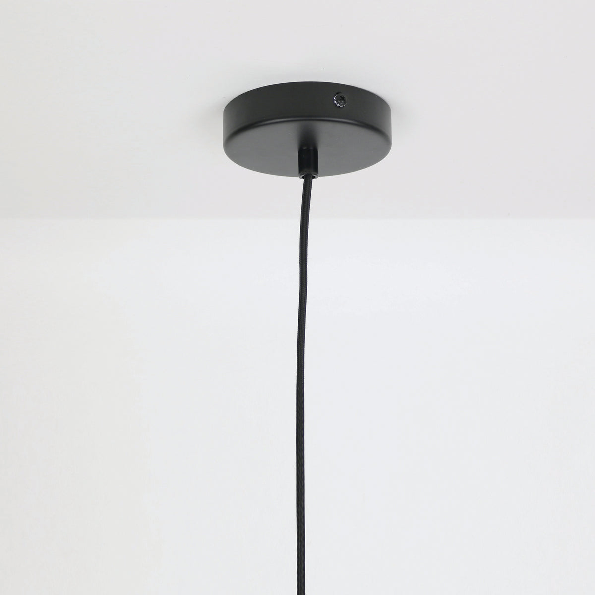 Small Ceramic Pendant Bell Light / Saltbush