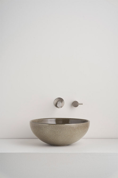 Clay 340 Ceramic Above Counter Basin / Rivergum