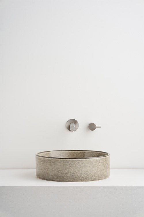 Clay 350 Ceramic Above Counter Basin / Rivergum