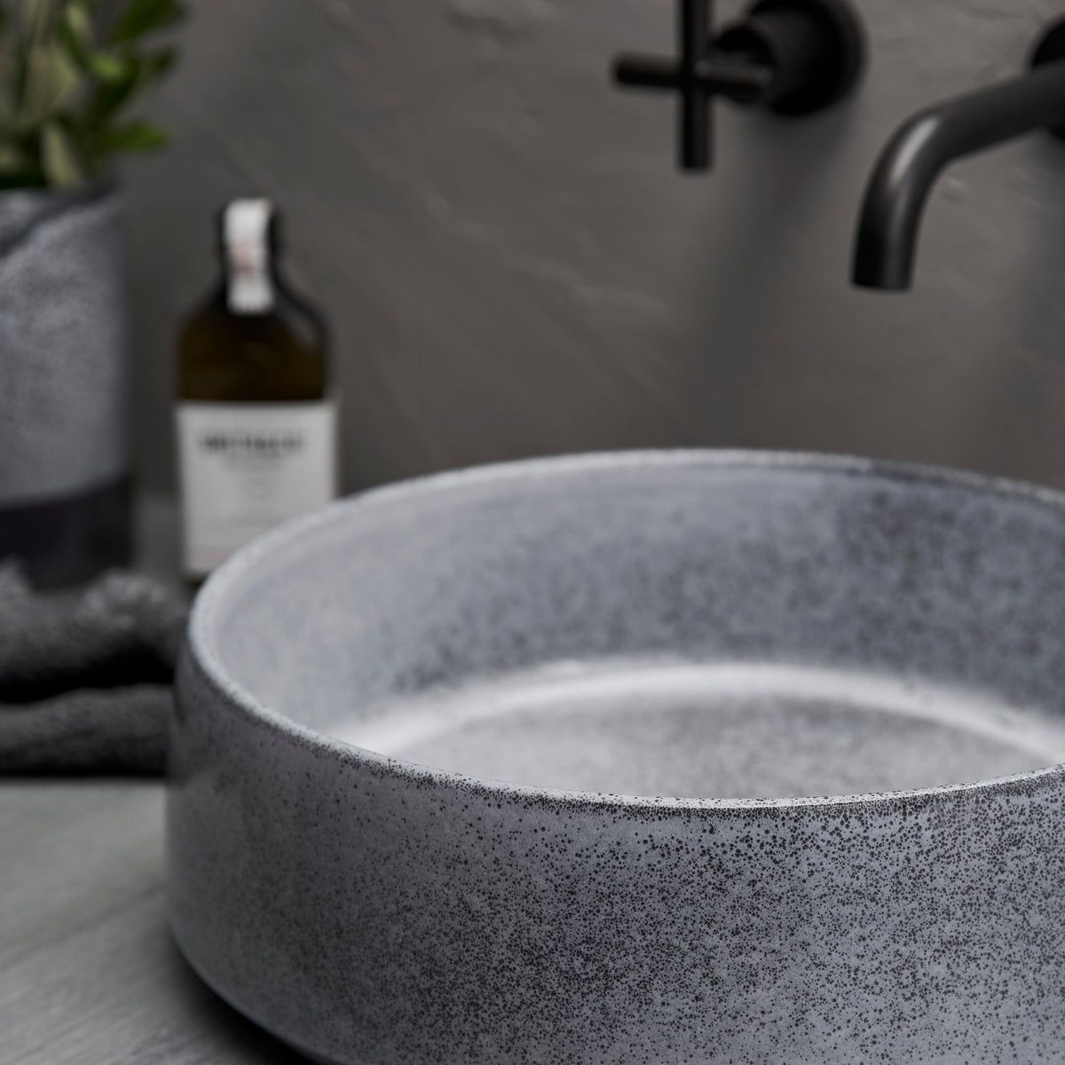 Kiln 360 Ceramic Above Counter Basin / Storm