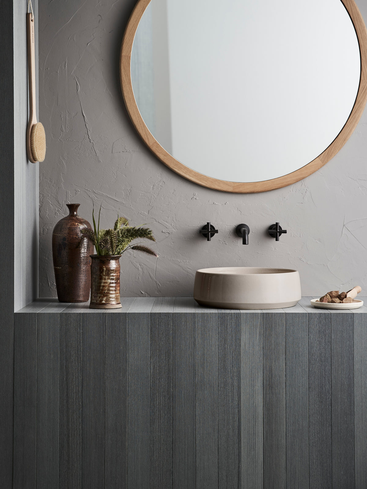 Kiln 360 Ceramic Above Counter Basin / Coast